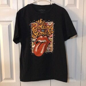The Rolling Stones Black Graphic T-Shirt